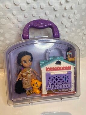 Disney Animators Collection Mini Doll "Princess Jasmine" Playset